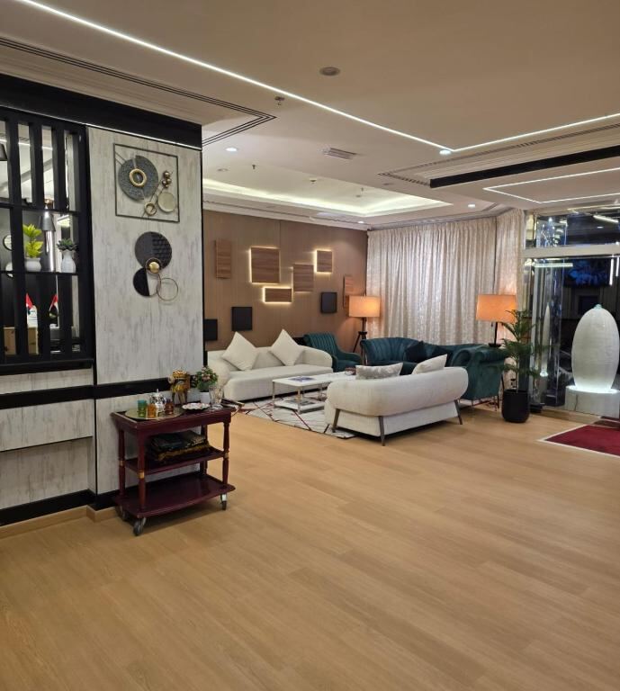 Golden California Hotel lounge in Naif, Deira, Dubai