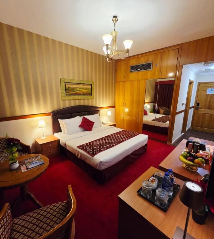 Guest room at Golden California Hotel, Deira, Dubai (1)