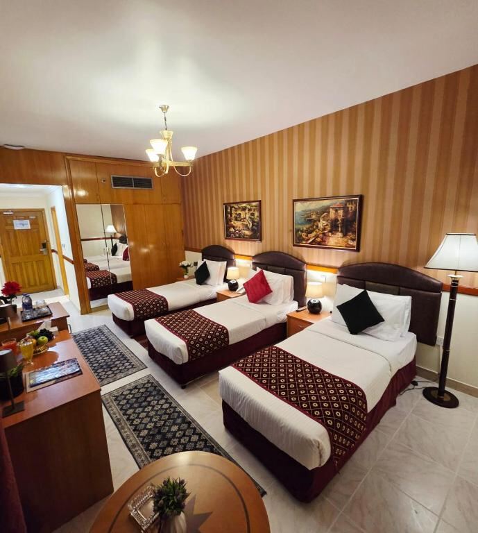 Guest room at Golden California Hotel, Deira, Dubai (2)